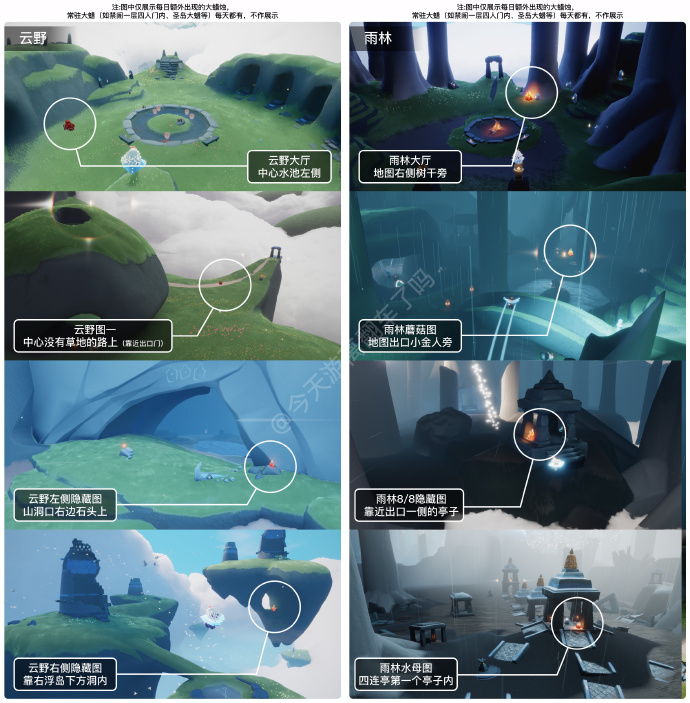 《光遇》2023年4月20日大蜡烛在哪里