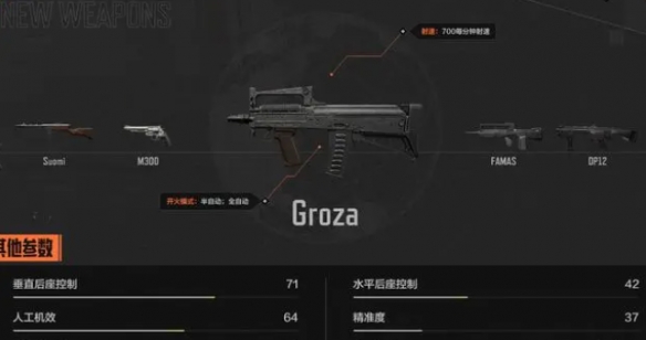 《暗区突围》GROZA枪械效果怎么样