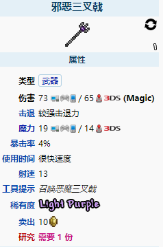 《泰拉瑞亚》邪恶三叉戟怎么样？